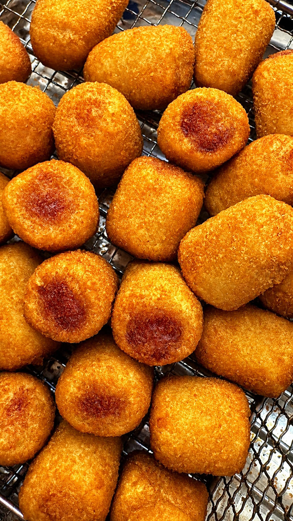 Enroladinhos de salsicha dourados